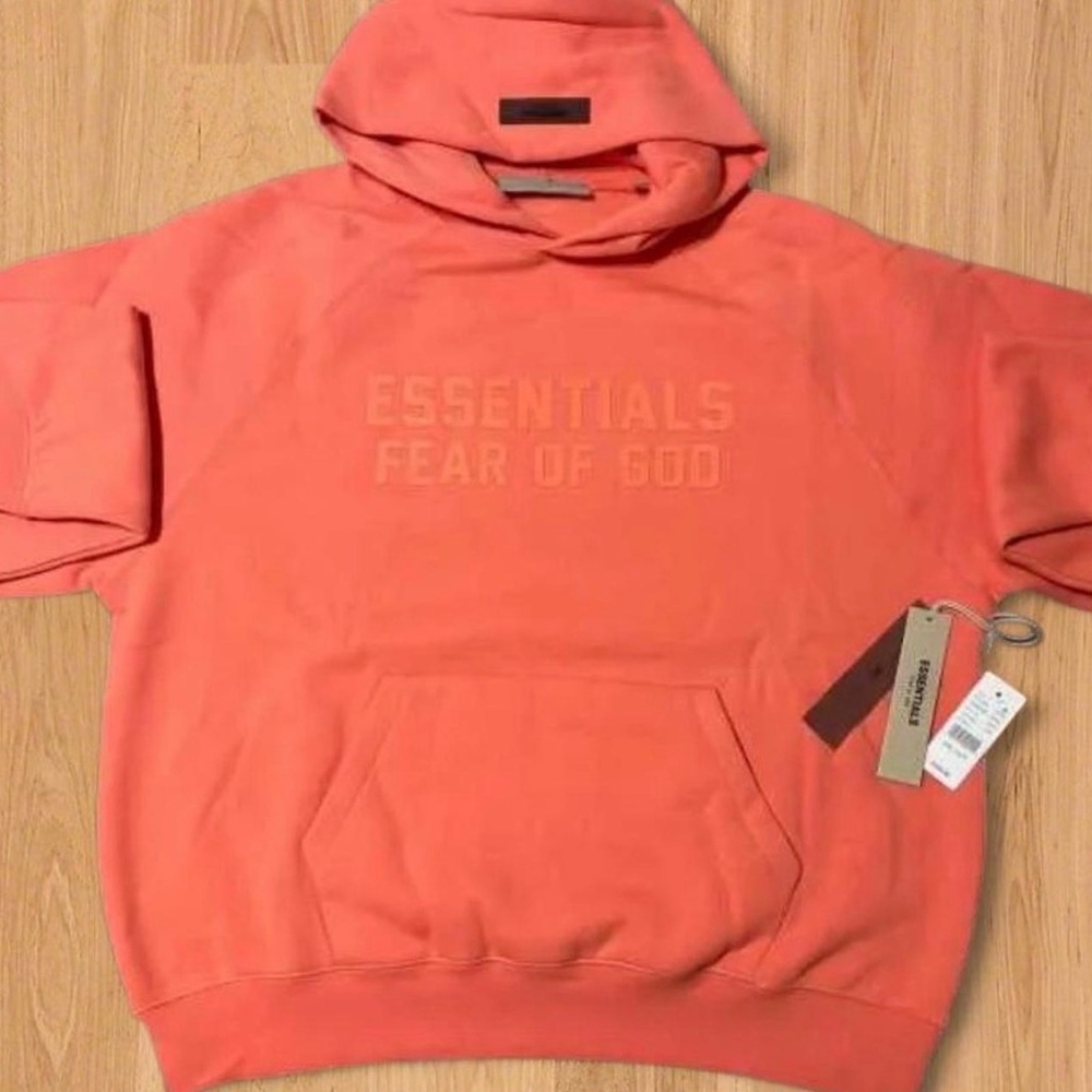 Fear of God Essentials Coral Pullover Hoodie